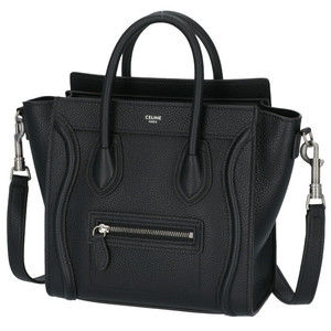 Celine Bag Nano Black Luggage